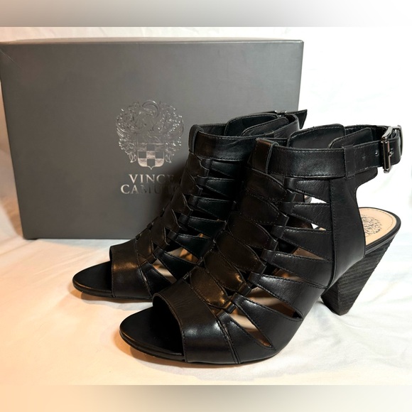 Vince Camuto Elika Geo Cutout Sandals Size 7.5M - Picture 4 of 8